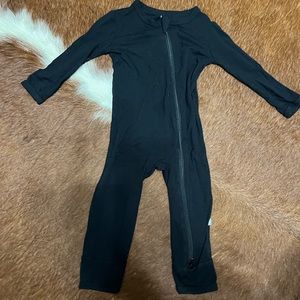 Kyte Baby zippered romper - midnight